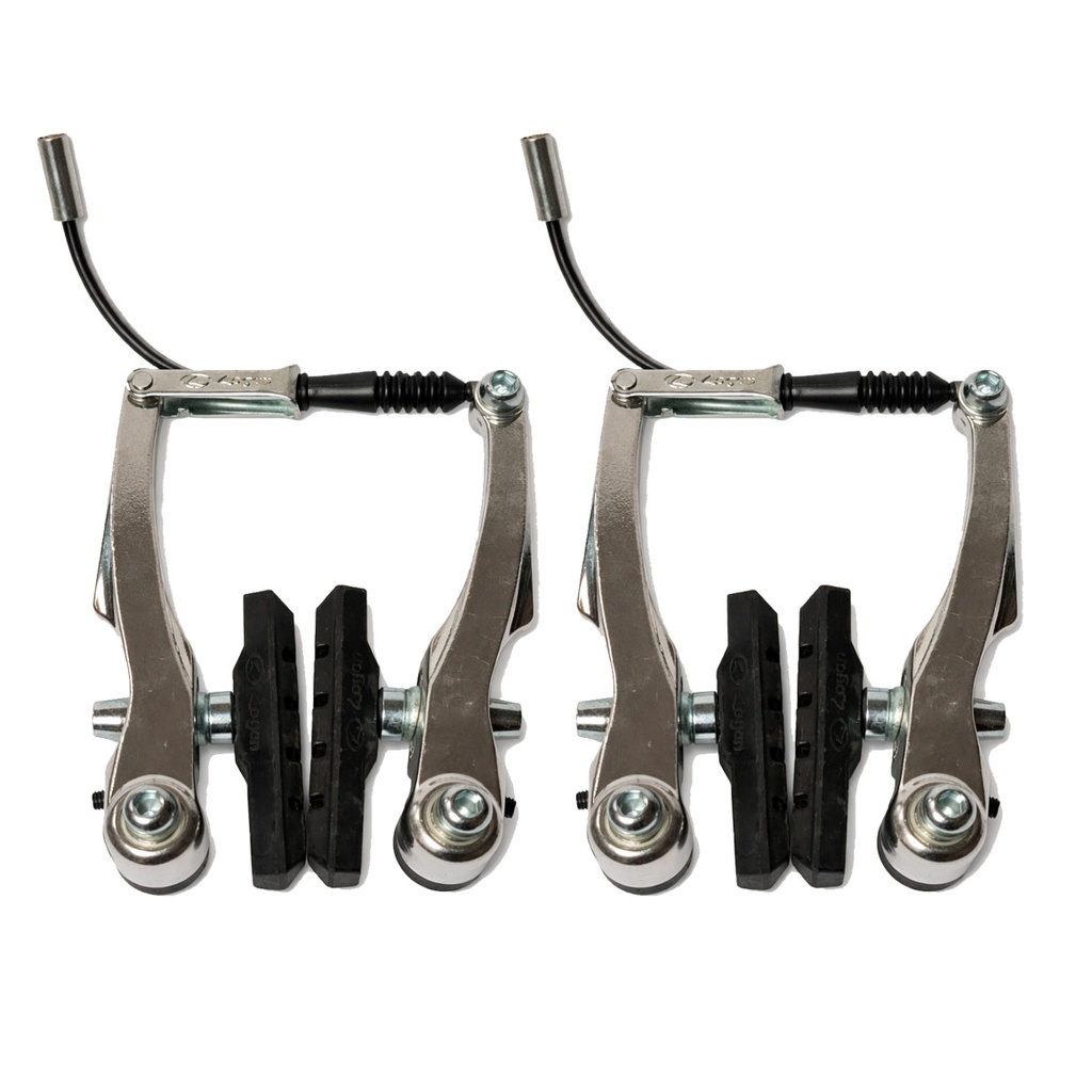 PUENTE FRENO V-BRAKE (2U.) PLATA
