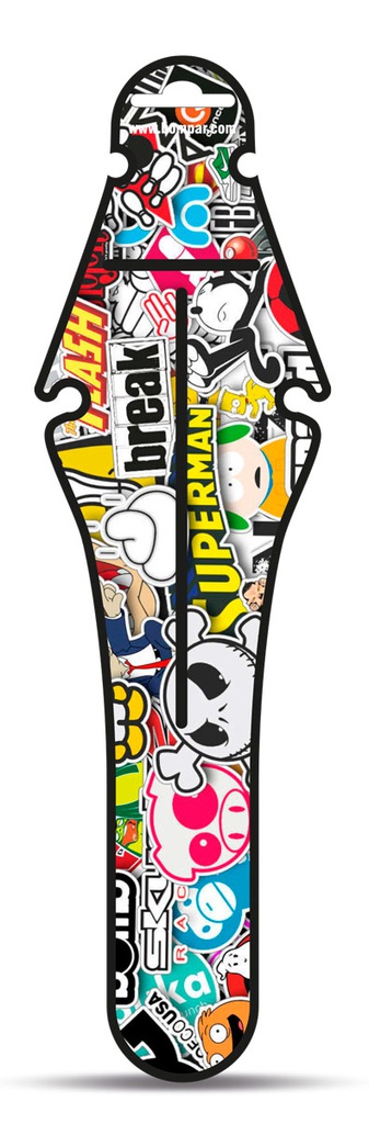 GUARDABARROS TRAS CTRA. STICKER BOOM